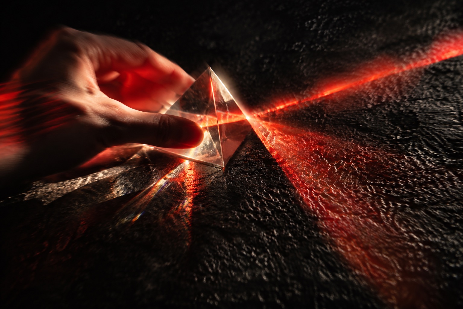 An experimental composition of light and form.