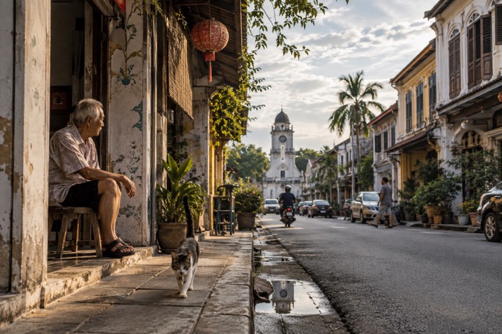 City in Light — In a softer light