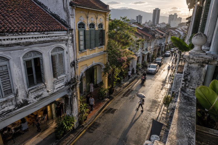 City in Light — A different angle