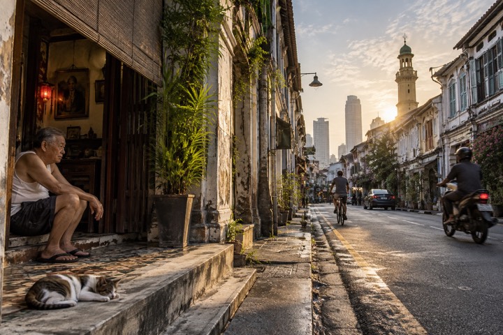 City in Light — At the edge