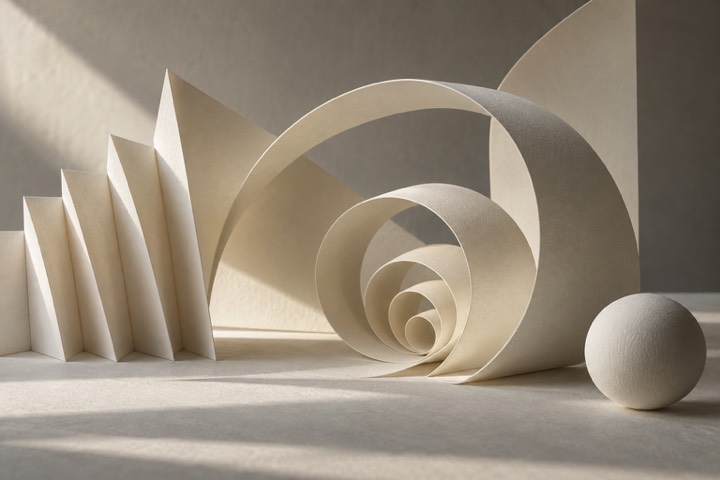 Folded Light — A quiet rhythm