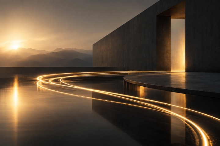 Lines in Motion — In a softer light