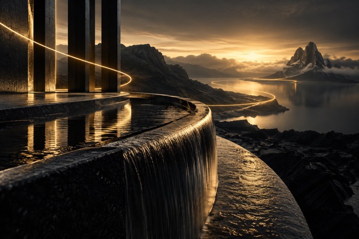 Lines in Motion — Near and far