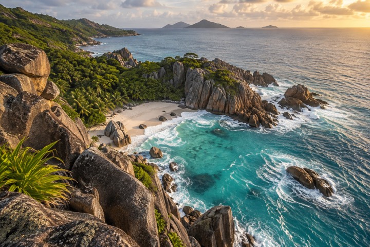 Where Land Meets Sea — A different angle